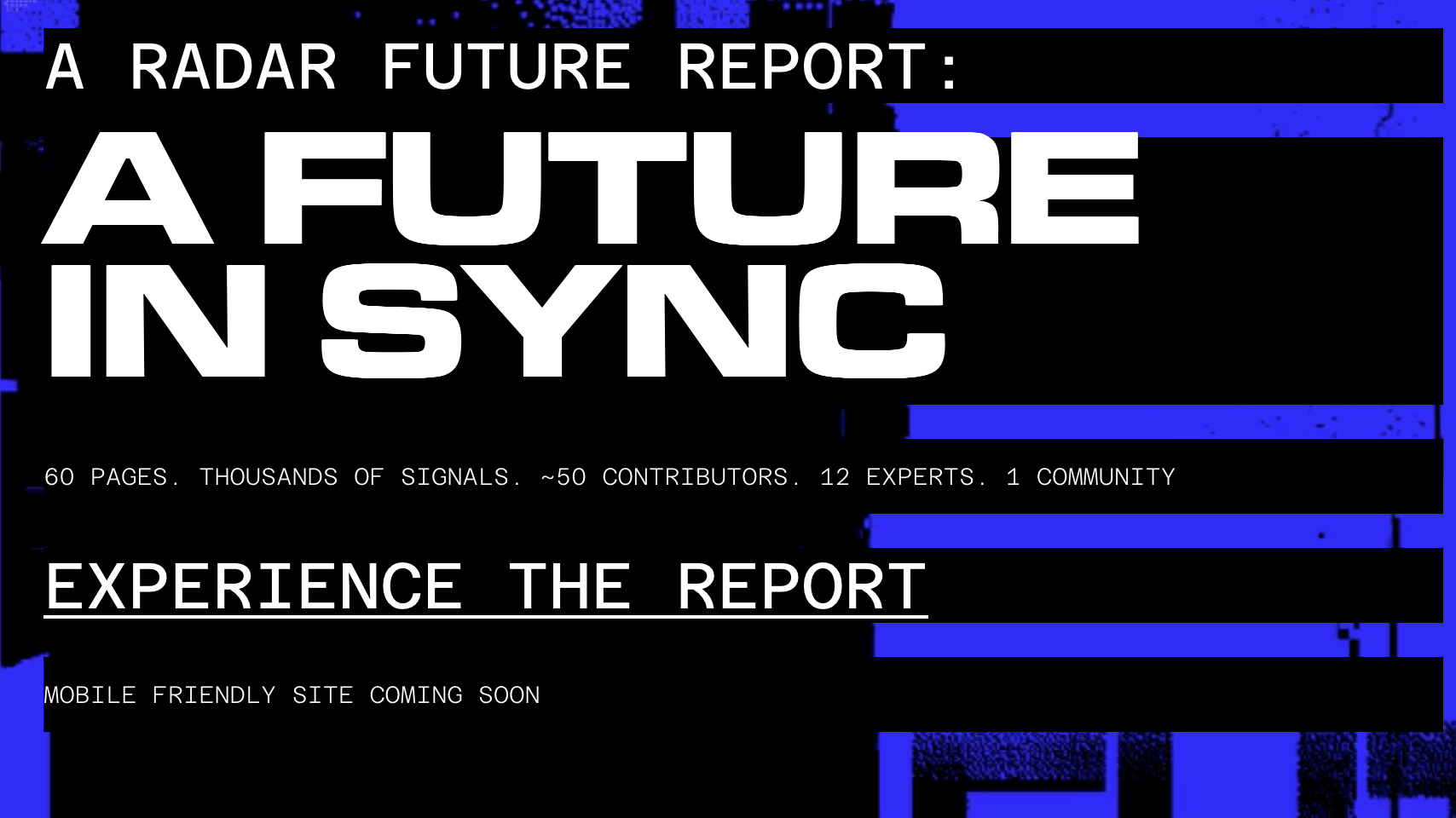 RadarDAO_A Future in Sync Report_2022