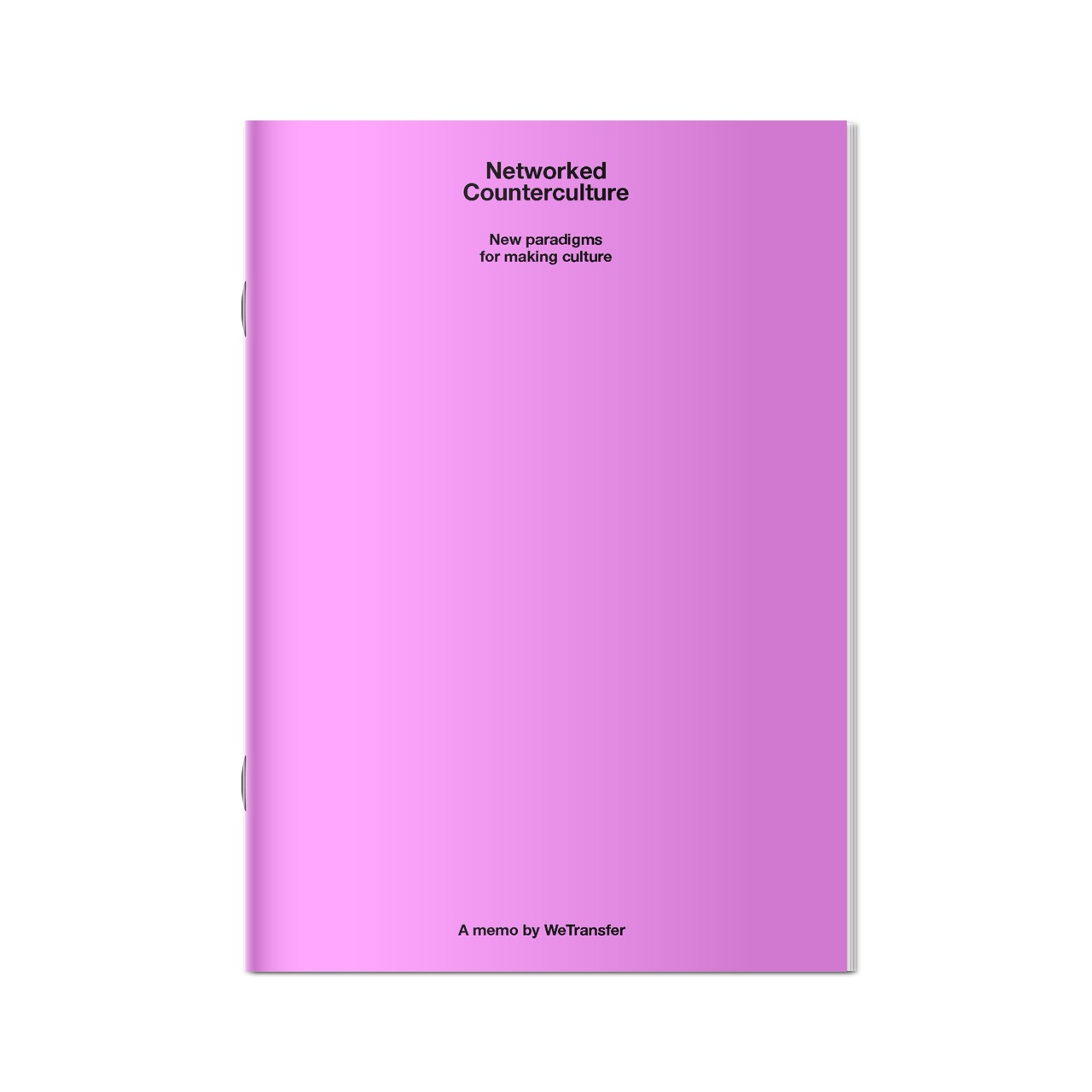 Networked Counterculture Limited Edition Print Memo